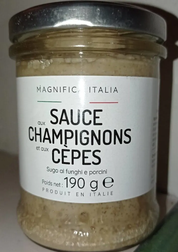 Sauce aux champignons et aux cèpes