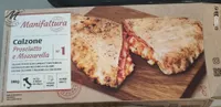 Calzone prosciutto e mozzarella