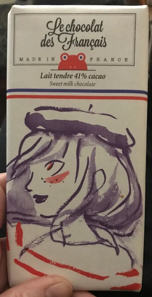 Lait tendre 41% cacao