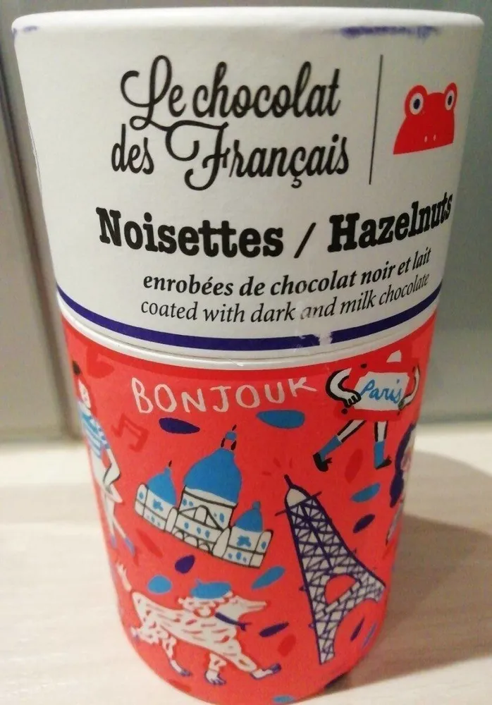 Noisettes enrobées chocolat