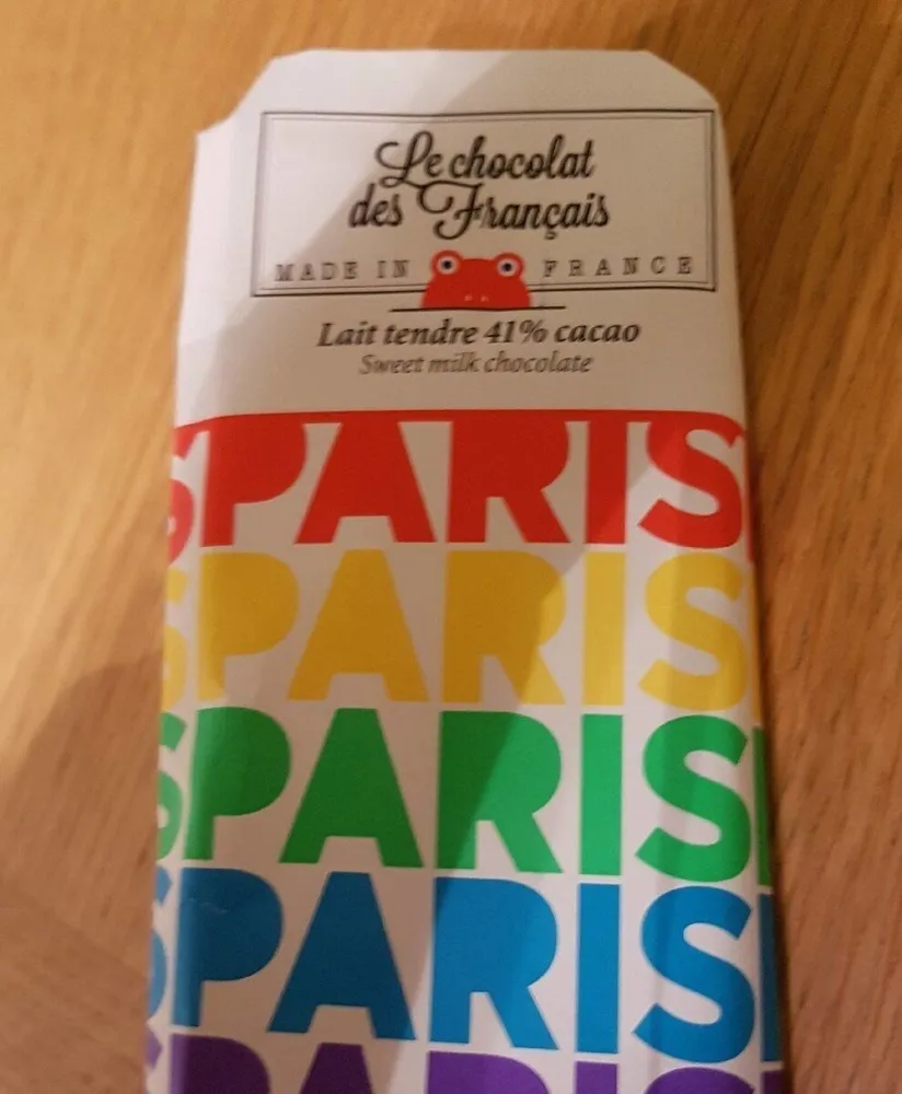 Lait tendre 41% cacao