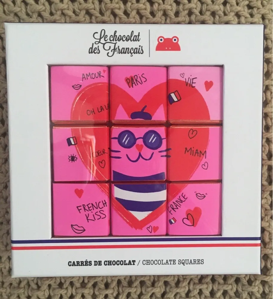 Carrés de chocolat