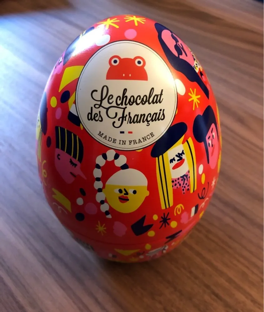 Mini oeufs chocolat lait praliné noisettes