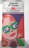 Le chocolat des ftancais, Lait, caramel er sel de Guérande