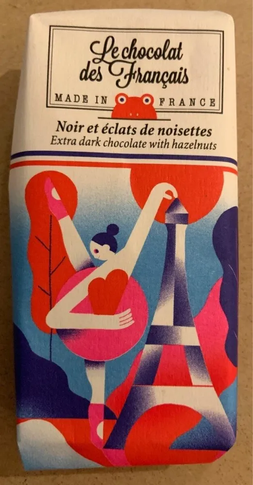 Noir et éclats de noisette
