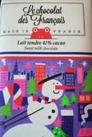 Chocolat au lait tendre 41% cacao