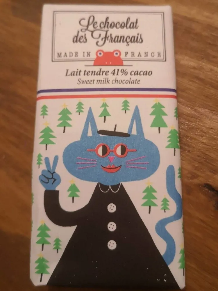 Lait tendre 41% cacao