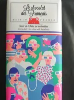 Noir et éclats de noisettes