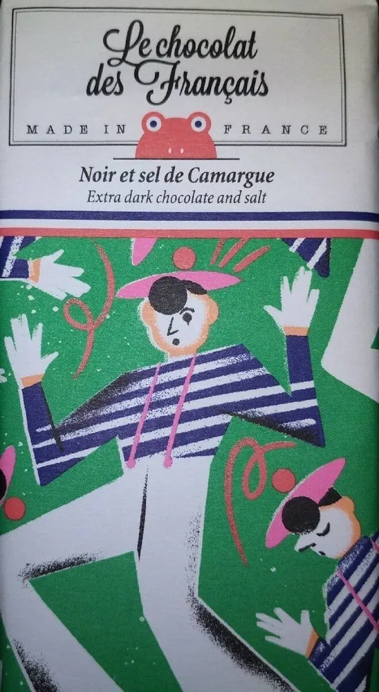 Le chocolat des Français (noir et sel de Guérande)