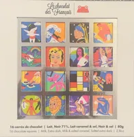 16 carrés de chocolat