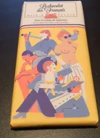 Chocolat noir et éclats de noisettes