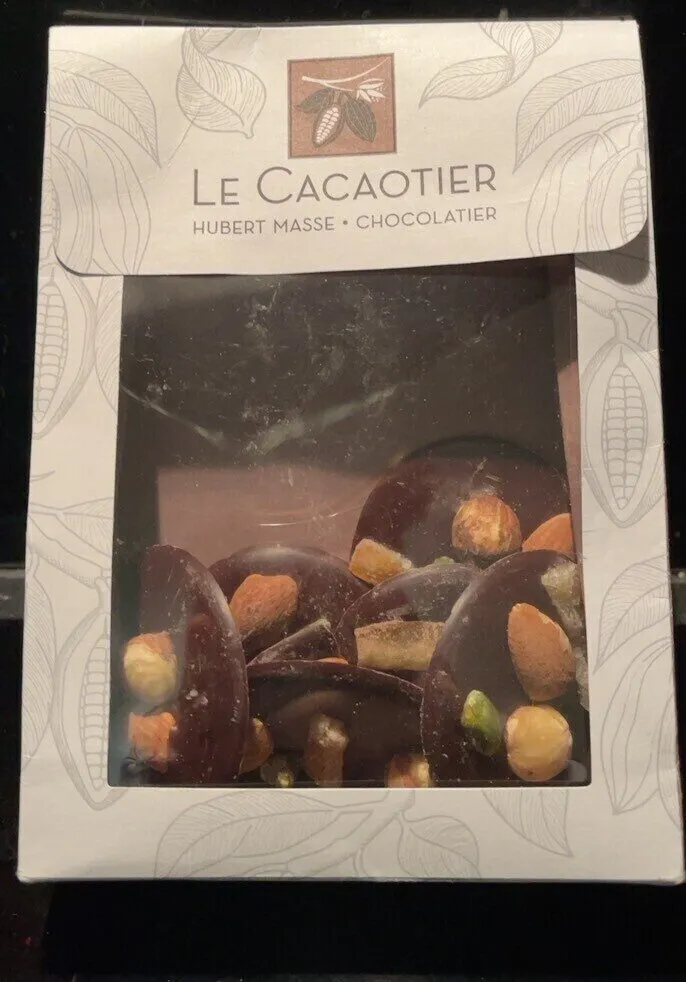 Mendiants au chocolat noir