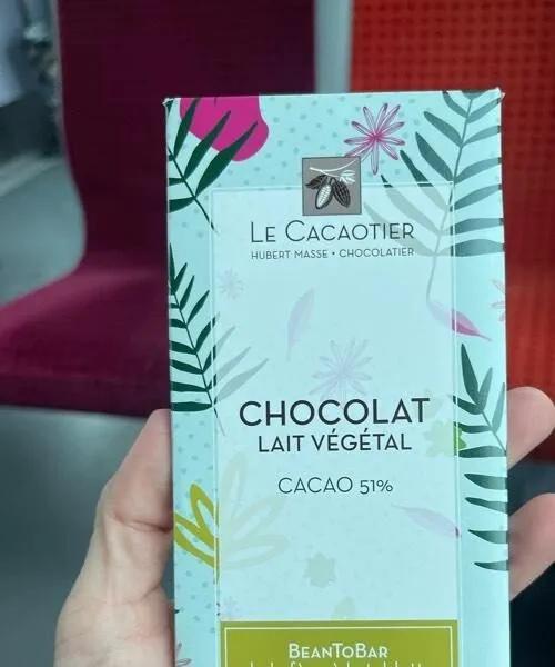 Chocolat lait végétal Cacao 51%