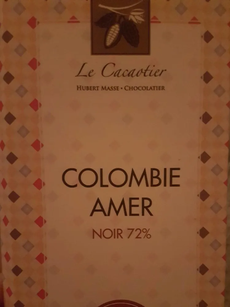Colombie amer noir 72%