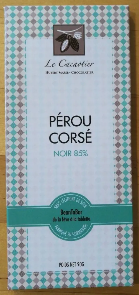 Pérou corsé noir 85%