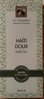 Chocolat Haïti Doux noir 72%