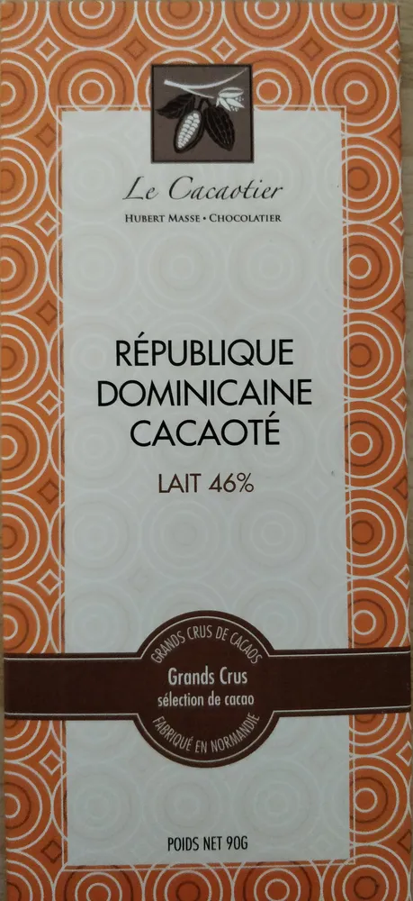 République Dominicaine Cacaoté