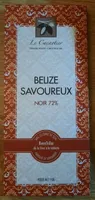 Belize savoureux, noir 72%