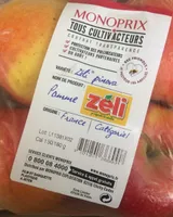 Pomme Zéli barquette 4 fruits