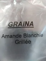 Amandes blanchies grillées
