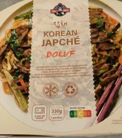Korean japché boeuf