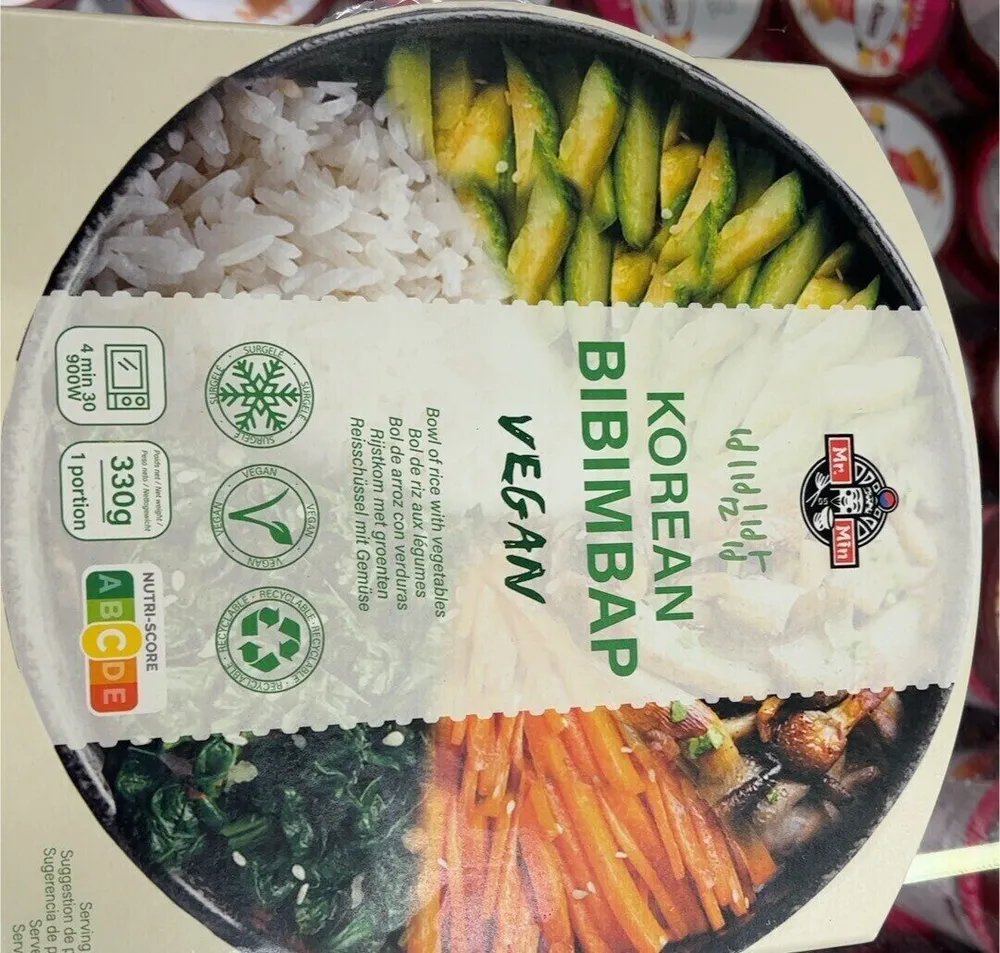 Korean bibimbap