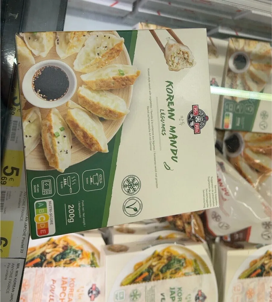 Korean mandu