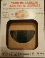 Tatin de saumon aux petits légumes
