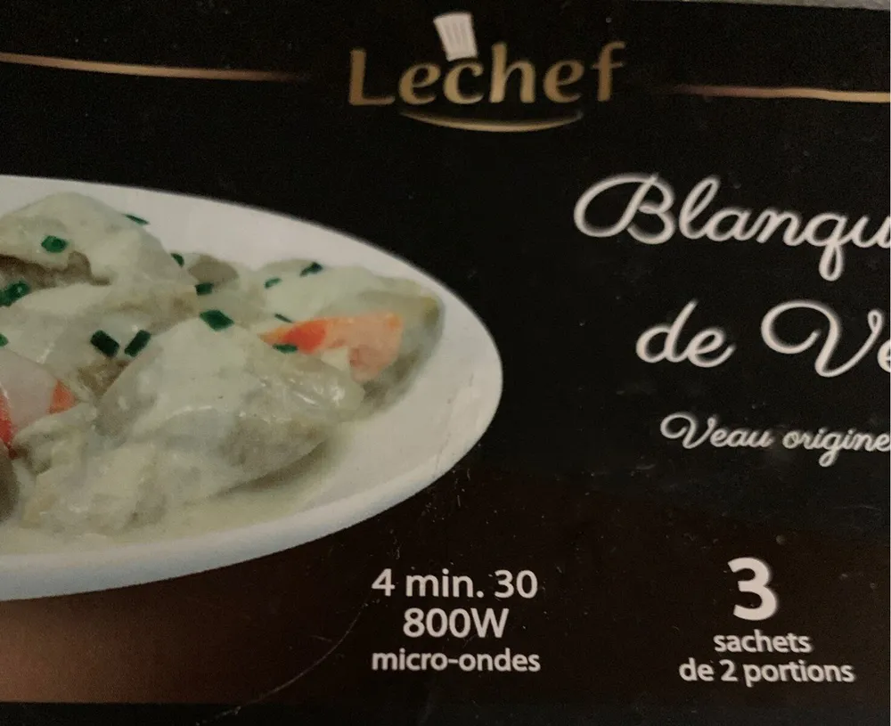 Blanquette de veau