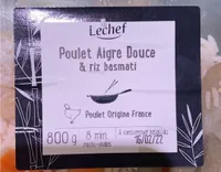 Poulet aigre douce & riz basmati