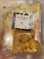 Poulet tikka massala et riz basmati