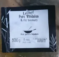 Porc Vindaloo et riz basmati