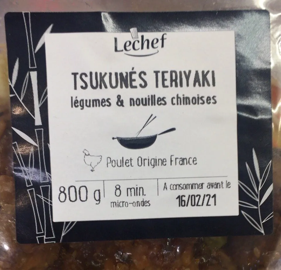 Tsukunés teriyaki