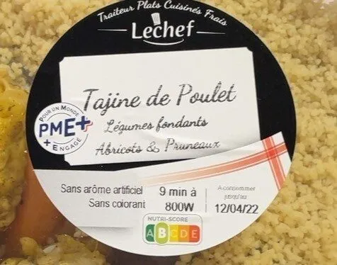 Tajine de poulet