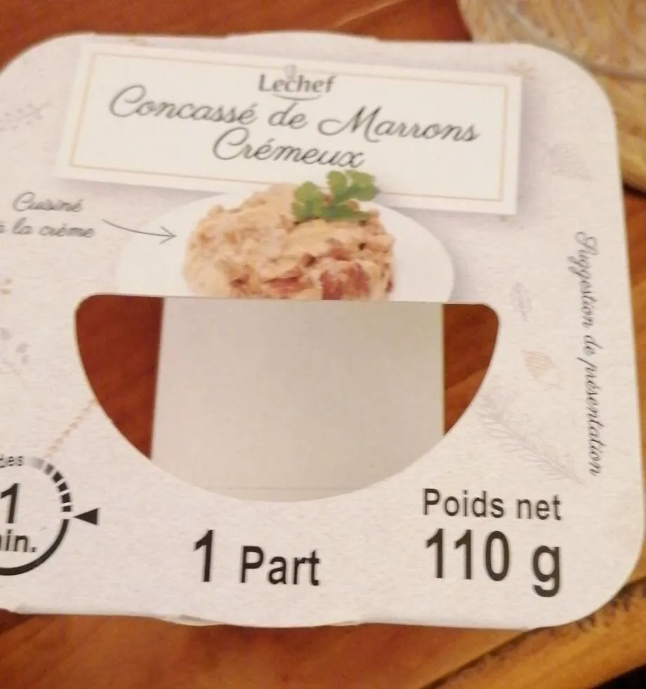 Concassé de Marrons Crémeux