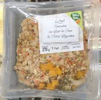 Epeautre au lait de coco et petits legumes