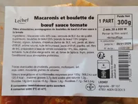Macaronis et boulettes de bœuf