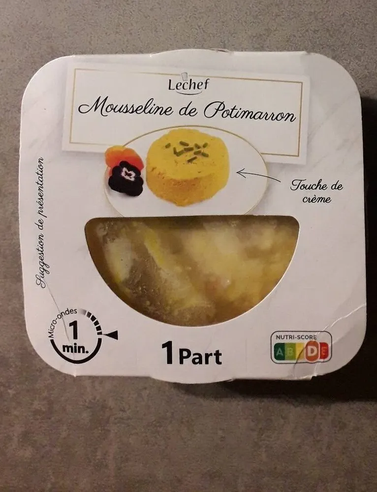 Mousseline de Potimarron