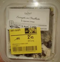 Escargots en persillade et legumes d'hiver