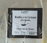Nouilles à la coréenne aux légumes
