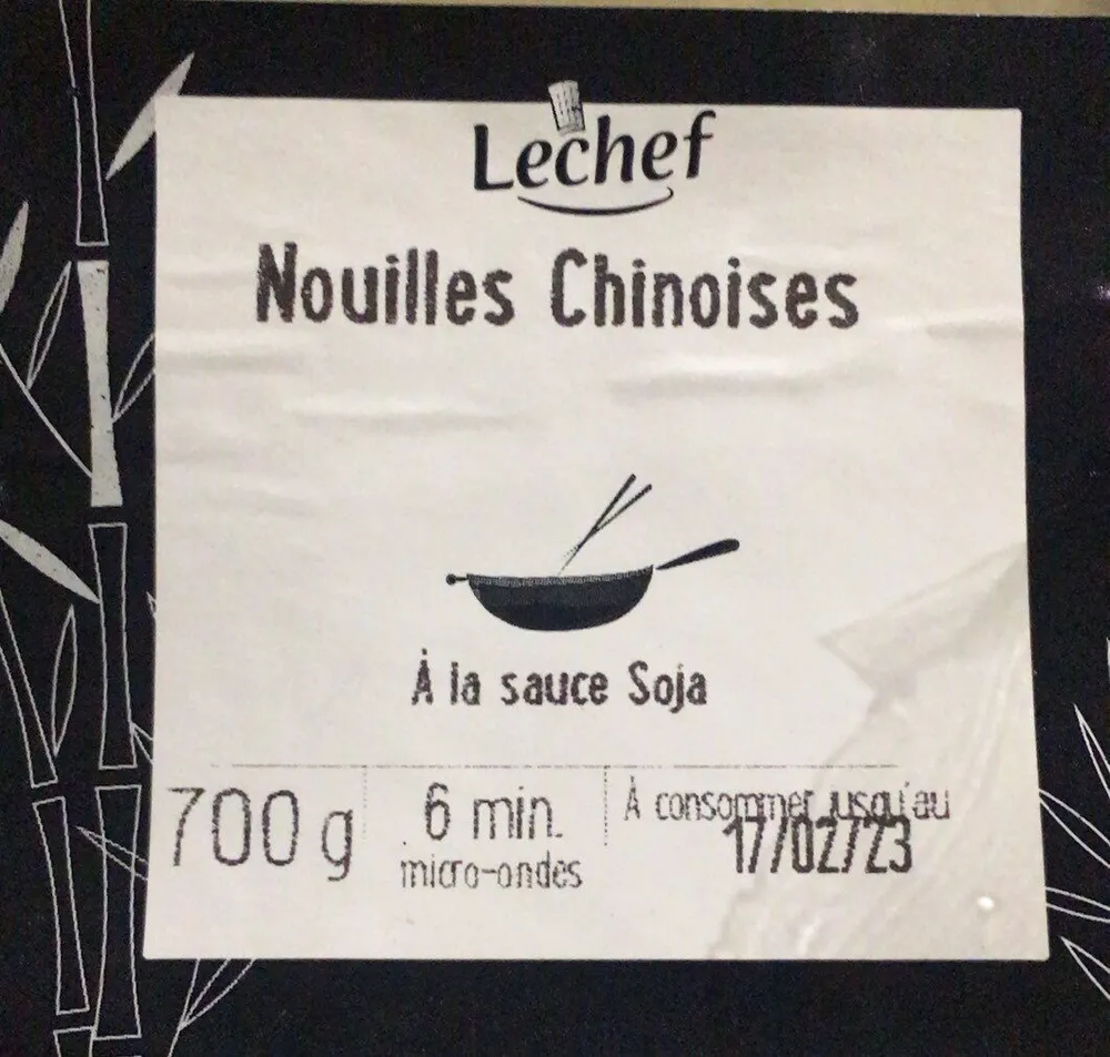Nouilles Chinoises