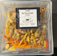 Pad thaï au poulet