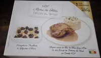 Menu de fêtes Délices du terroir