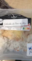 Colombo de porc et riz