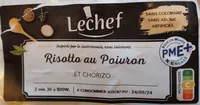 Risotto au poivron et chorizo