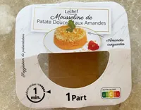 Mousseline de Patate Douce aux Amandes
