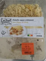 Volaille sauce crémeuse aux Cèpes et Orzo
