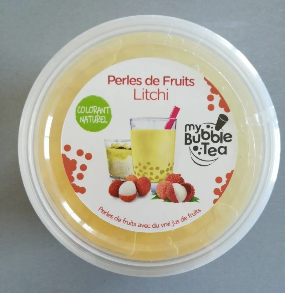 Perles de fruits Litchi