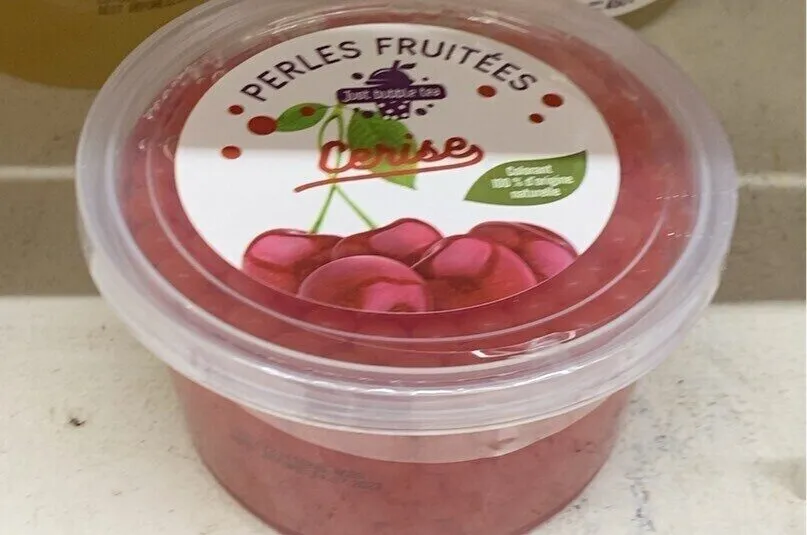Perles fruitées cerises