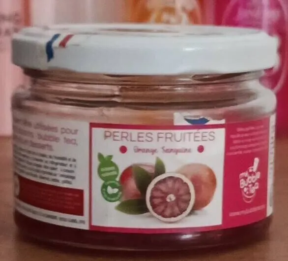 Perle fruitées orange sanguine